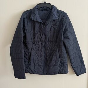 North Face Navy Quilted Jacket